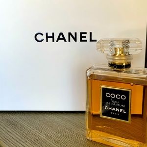COCO Chanel Eau de Parfum 3.4oz, slightly used